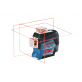 BOSCH GLL 3-80 C kryžminių linijų lazeris SOLO CT